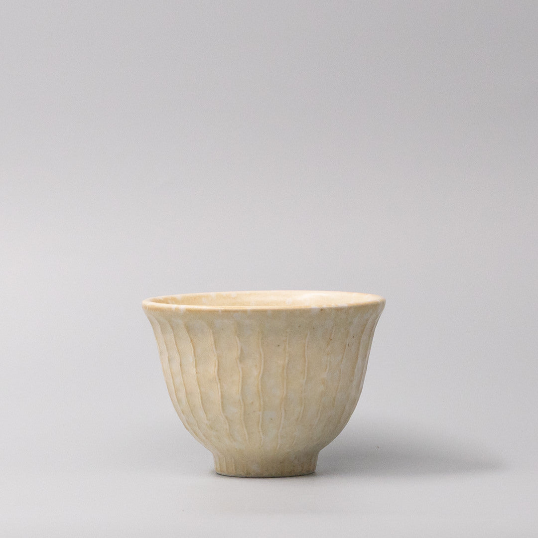 Bowl 12cm Shinogi Oatmeal Glaze - Image 4