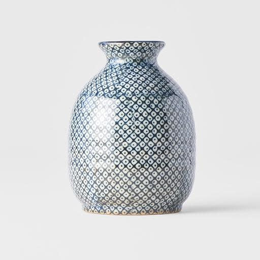 Sake Jug 8cm 300ml Shibori Pattern - Image 3