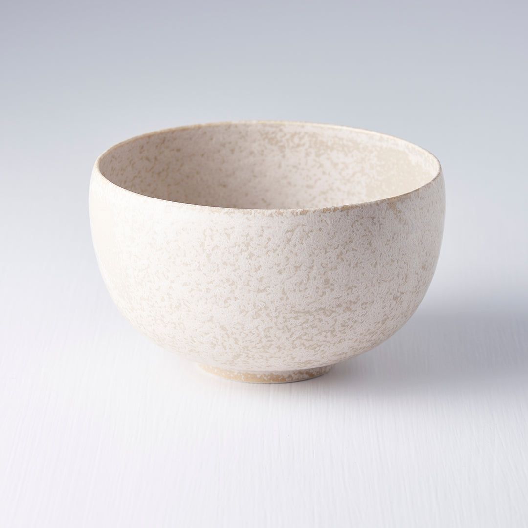 Bowl 15cm White Fade Glaze - Image 1