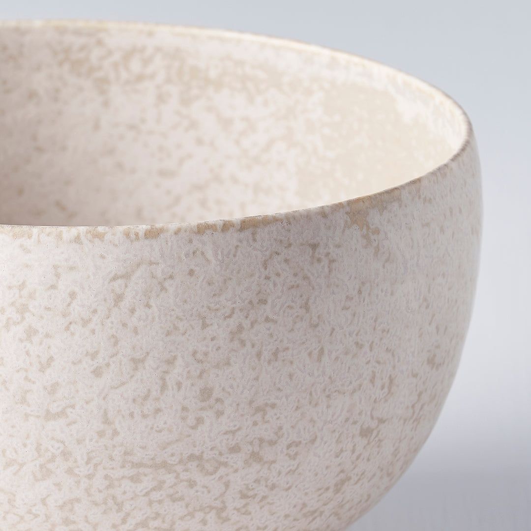 Bowl 15cm White Fade Glaze - Image 3