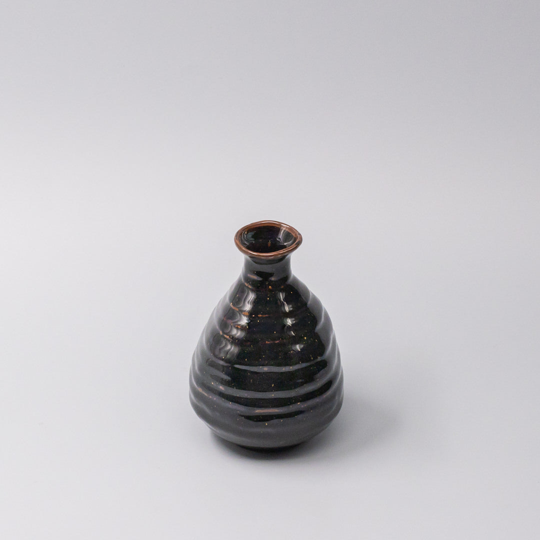 Sake Jug 350ml Tenmokku Glaze - Image 1