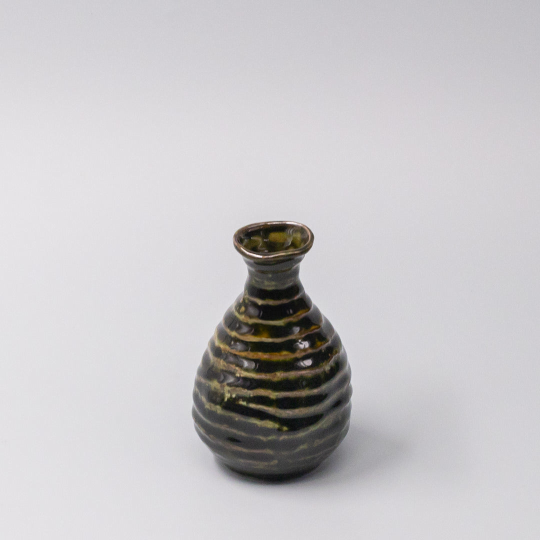 Sake Jug 180ml Sage Brown Glaze - Image 1