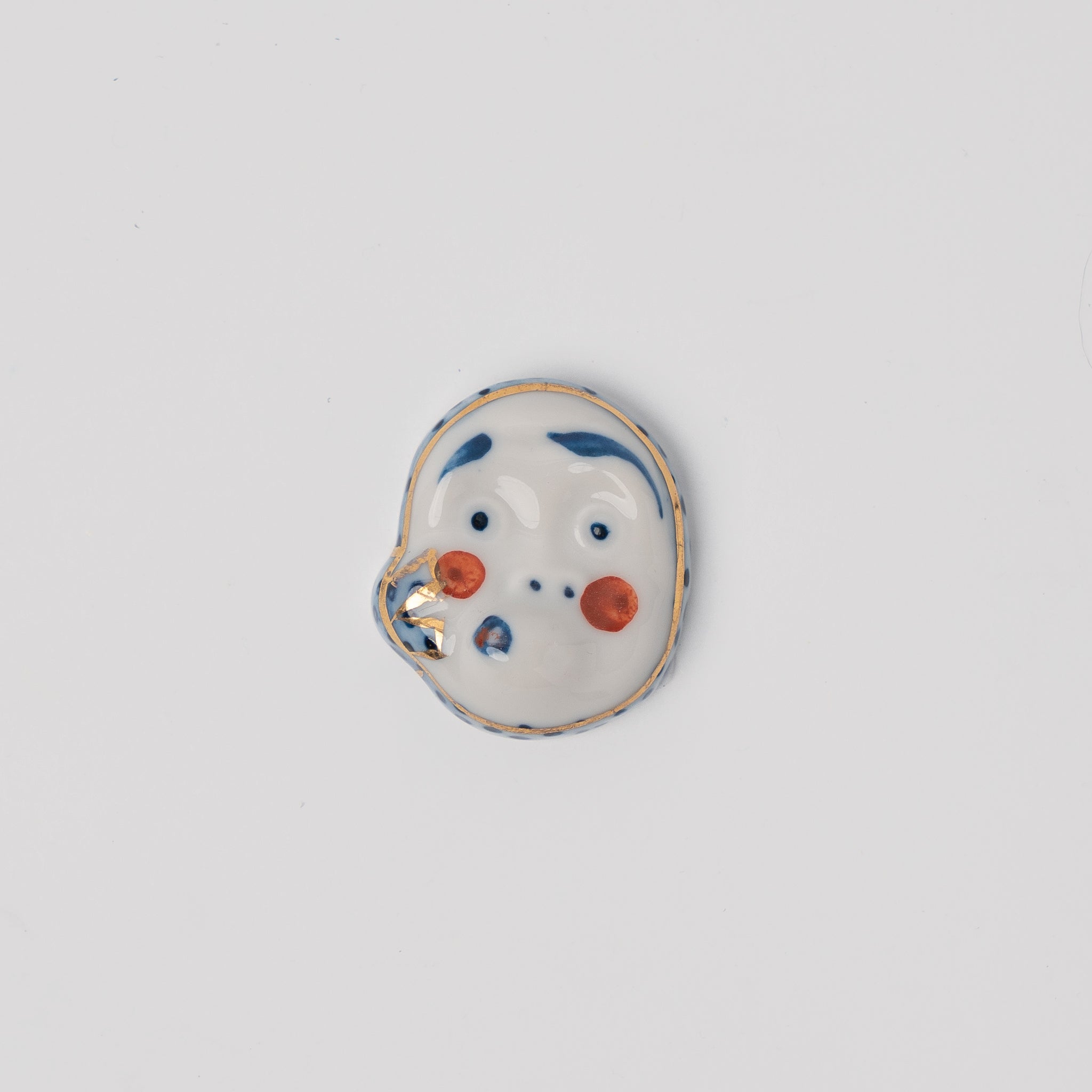 Chopstick Rest Hyottoko Whistling Man - Image 1