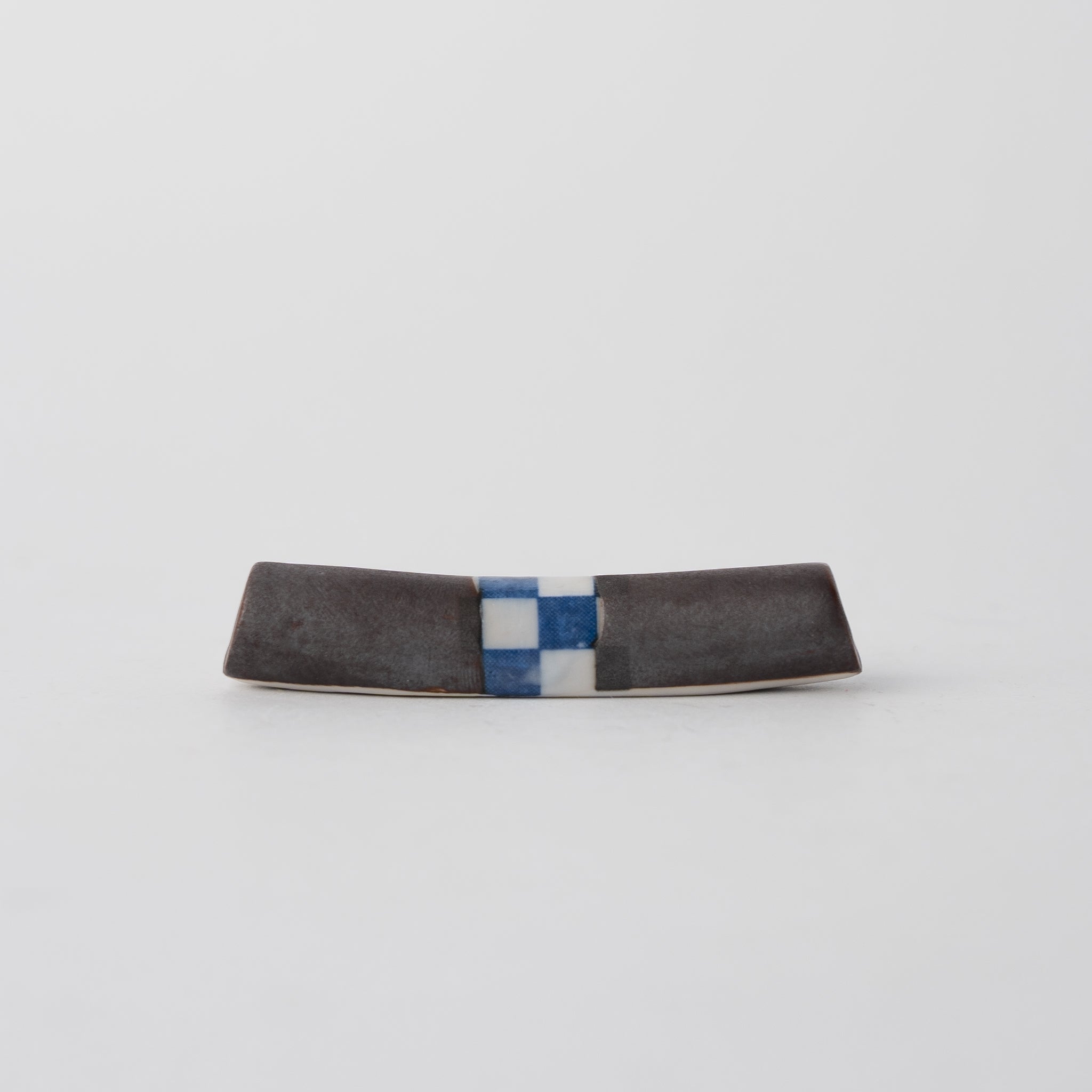 Chopstick Rest Cylinder Checker Black - Image 3