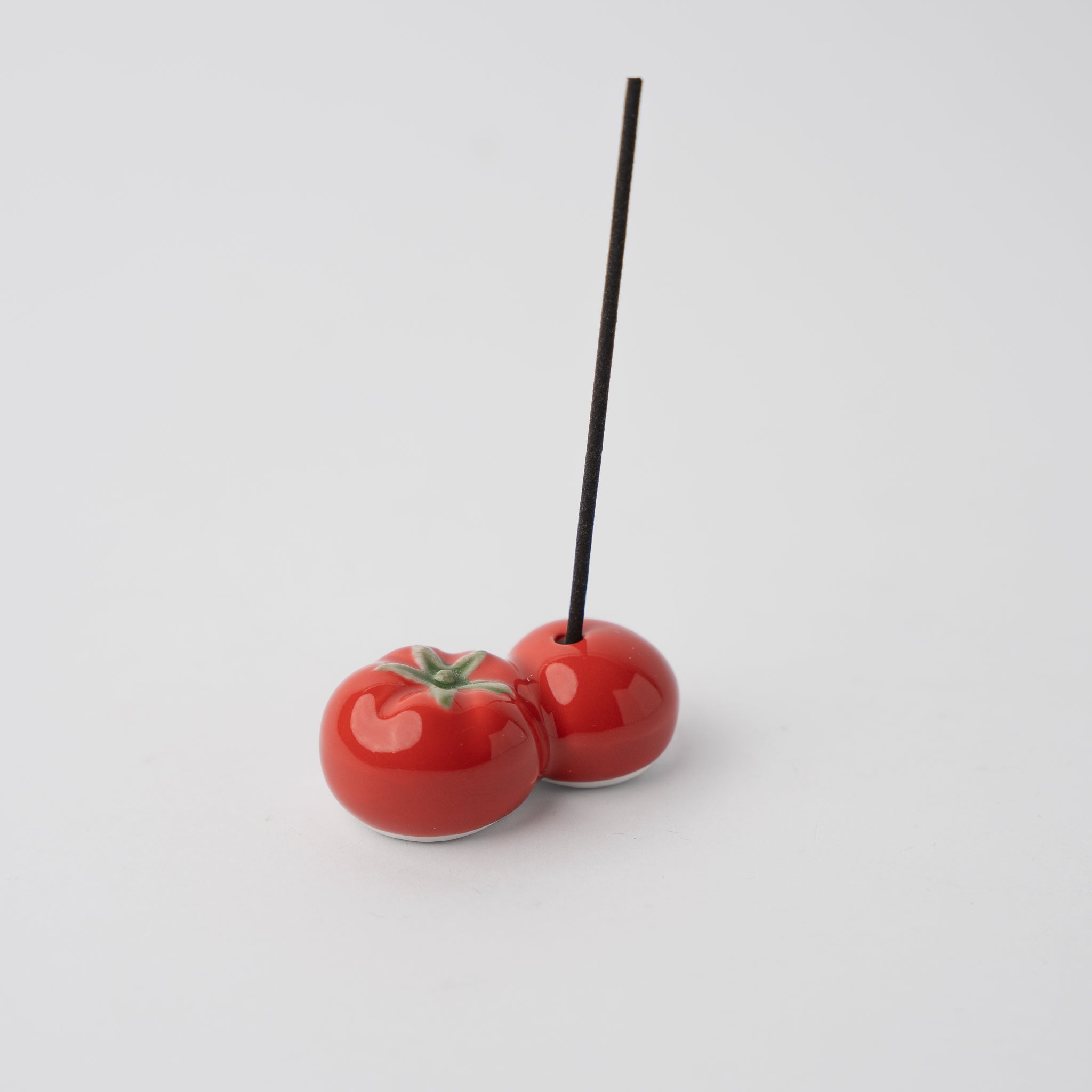 Incense Holder Red Tomato - Image 1