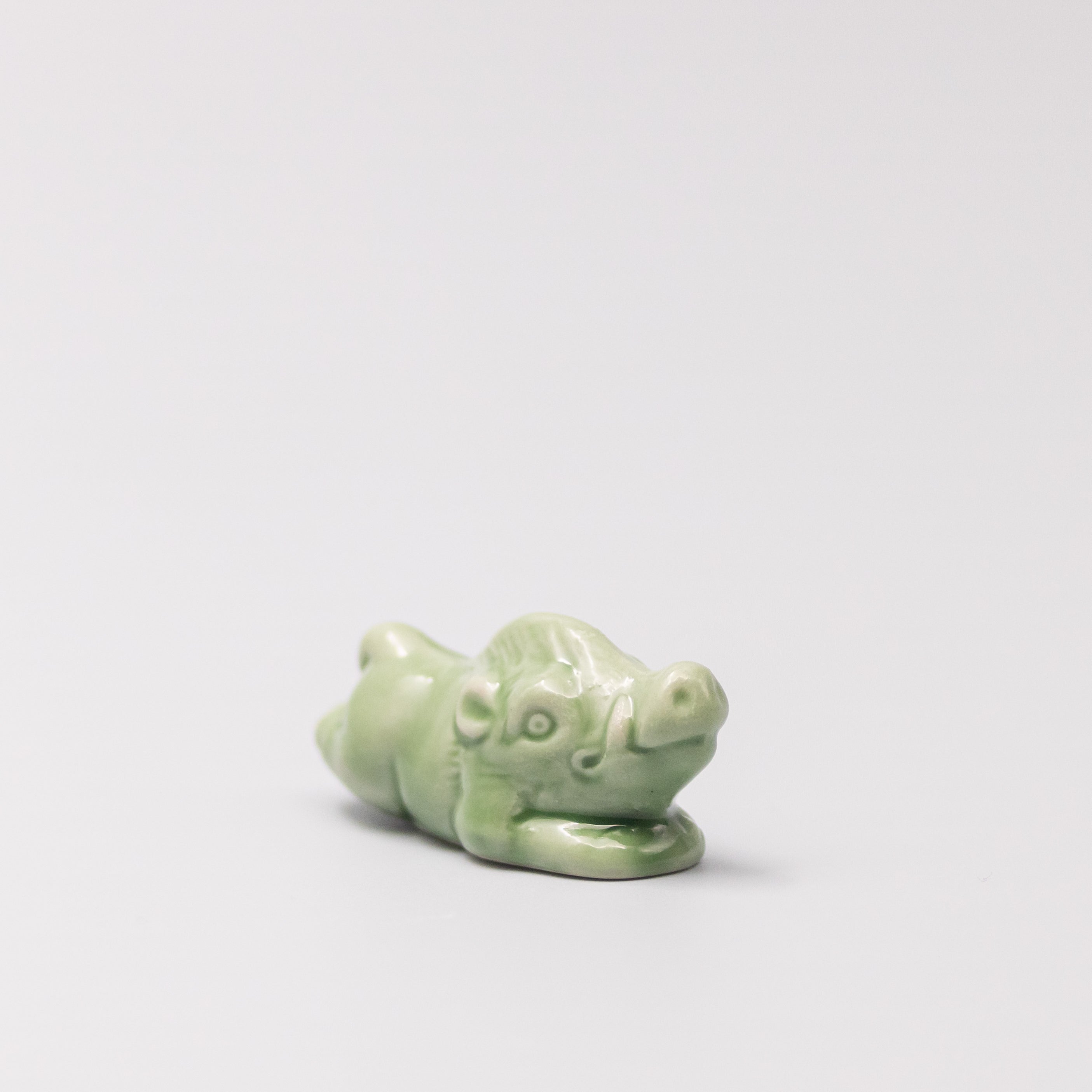 Chopstick Rest Green Boar - Image 4