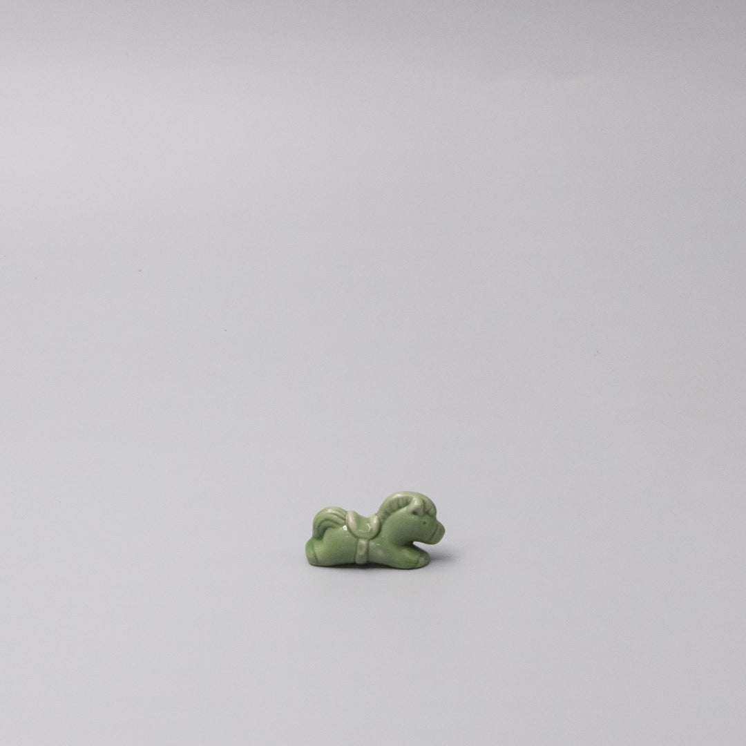 Chopstick Rest Green Horse - Image 4