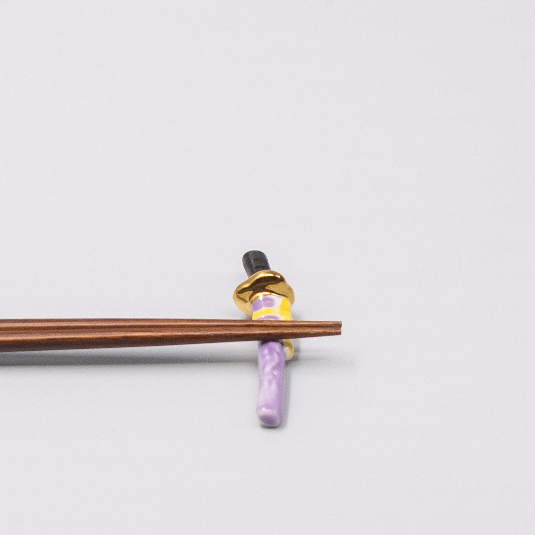 Chopstick Rest Purple Sword - Image 1