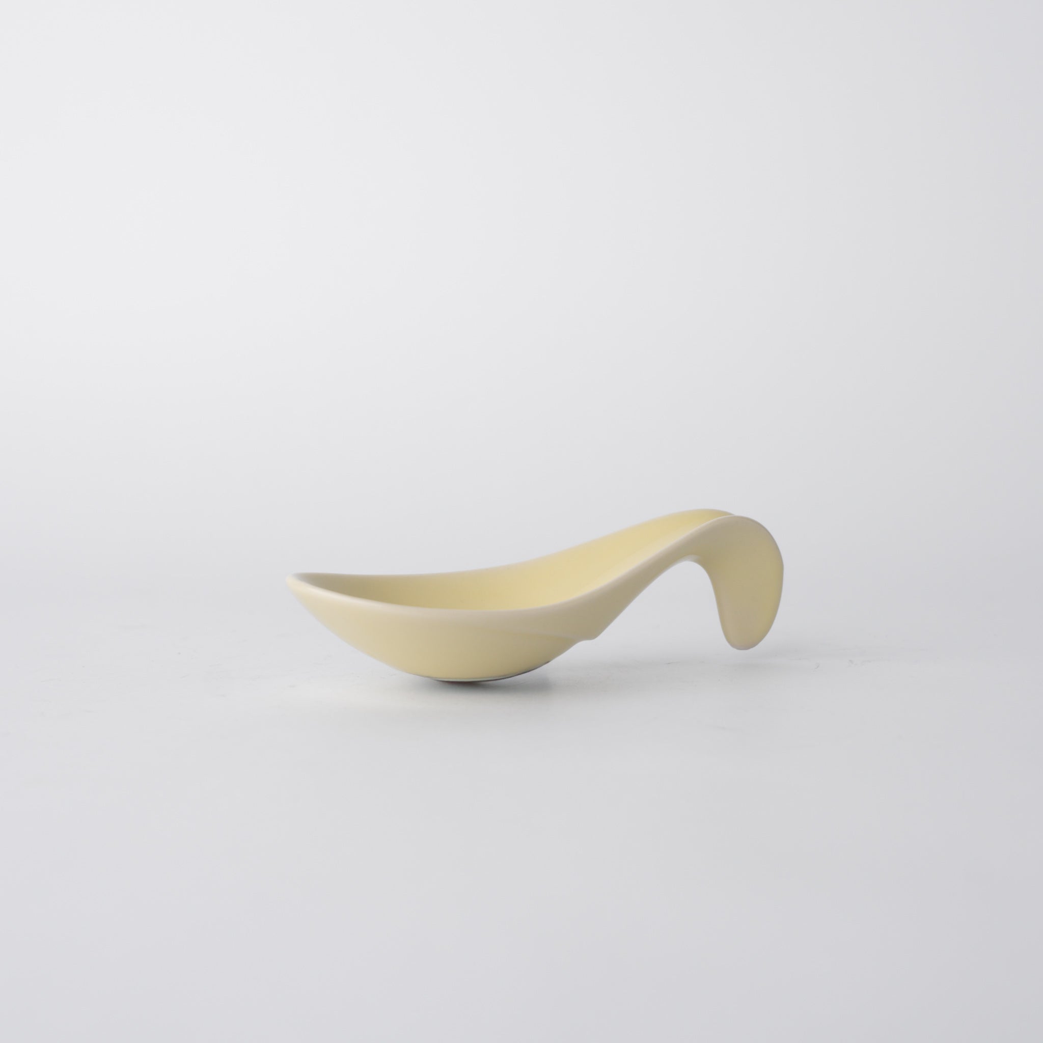 Tapas Spoon 12.5cm Buttermilk Glaze - Image 2