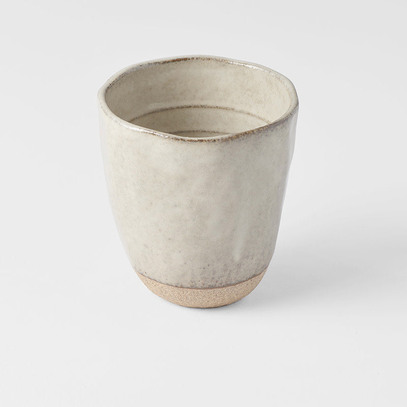 Lopsided Mug 275ml Fawn & Bisque Glaze - Image 1