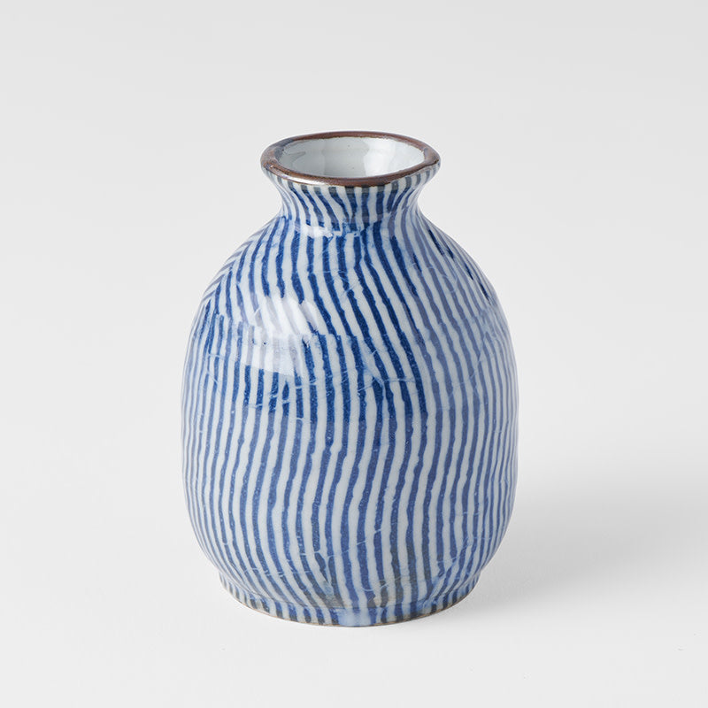 Sake Jug 8cm 300ml Wave Design - Image 1
