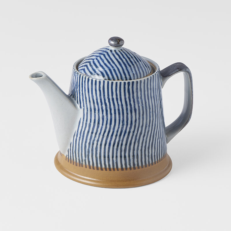 Teapot 400ml Wavy Line Design - Image 4