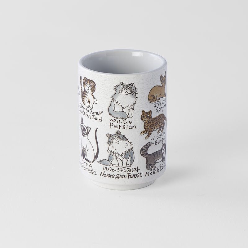 Sushi Mug 250ml Cats Design - Image 1