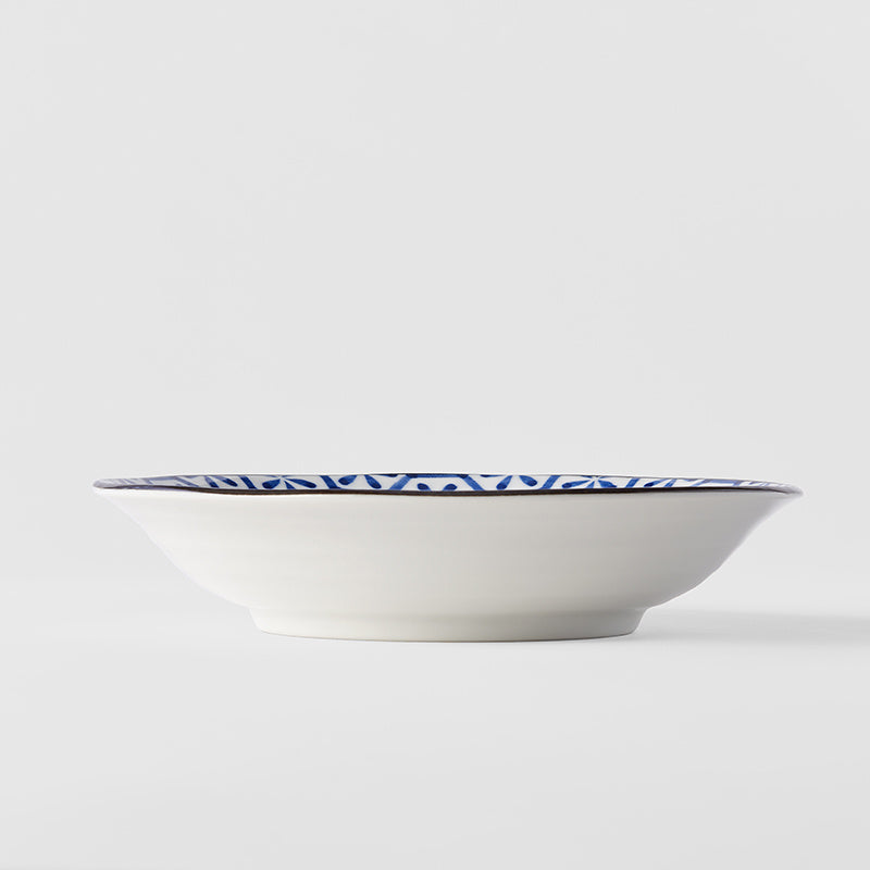 Pasta Bowl 20.5cm Flower Design - Image 3