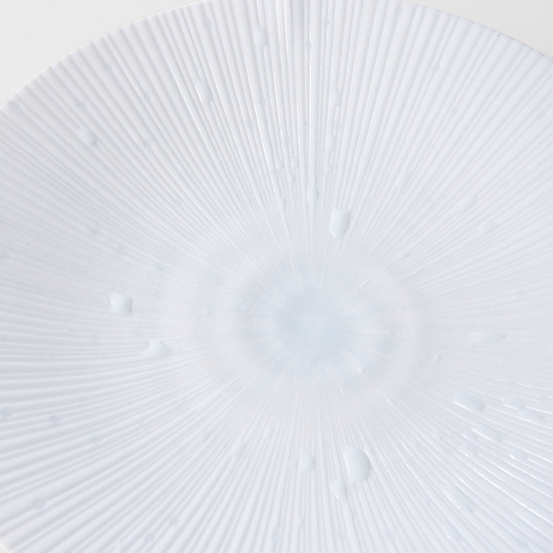 Dinner Plate 24.5cm Ice White Glaze - Image 2