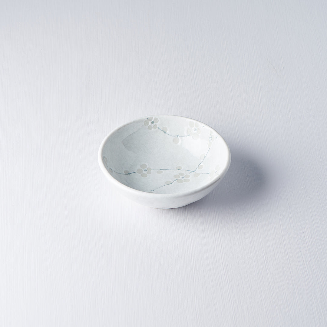 Bowl 13cm White Blossom Glaze - Image 1