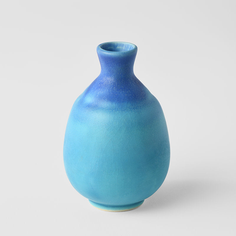 Sake Jug 8cm 275ml Turquoise Glaze - Image 1