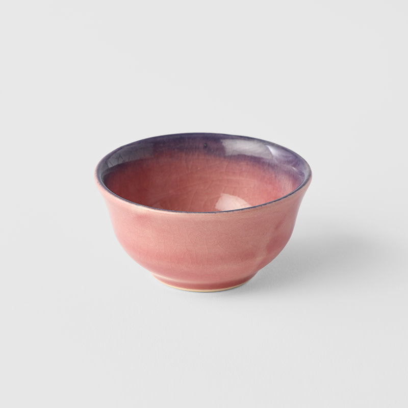 Sake Cup 5.3cm 30ml Momo Pink Glaze - Image 1