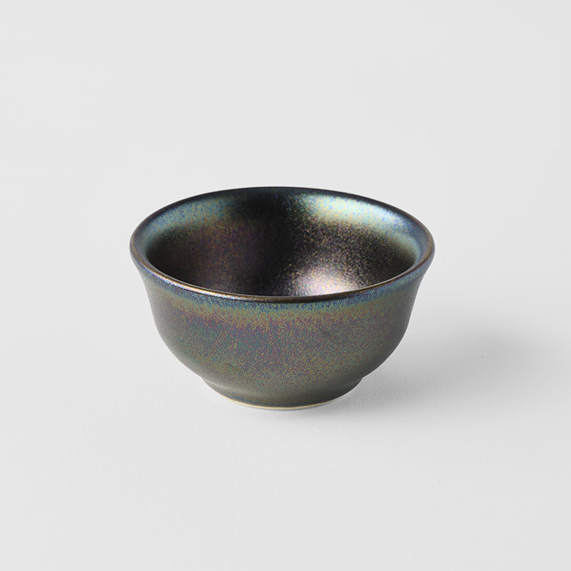 Sake Cup 5.3cm 30ml Dark Lustre Glaze - Image 1