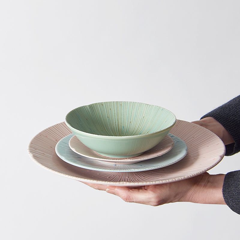 Bowl 17cm Ice Pink Glaze - Image 5