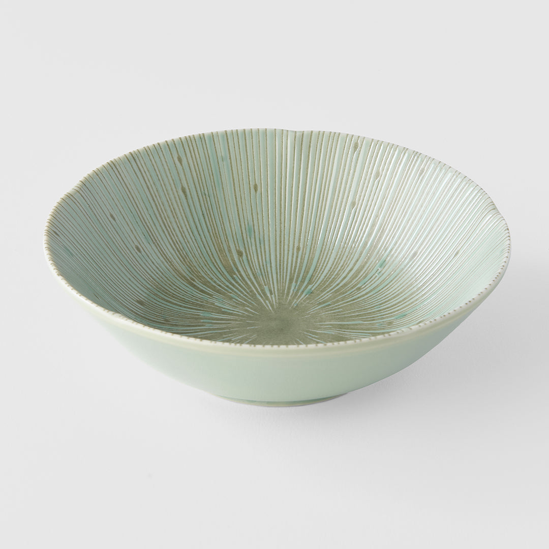 Bowl 14cm Ice Green Glaze - Image 1
