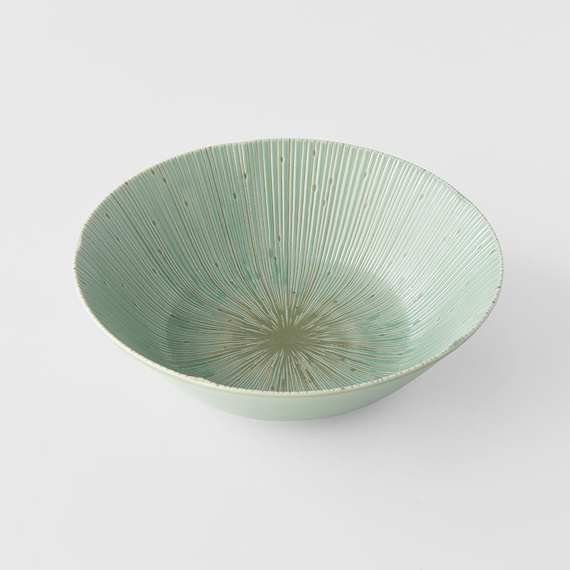 Bowl 21cm Ice Green Glaze - Image 1