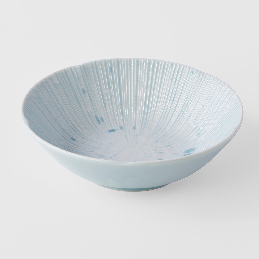 Bowl 14cm Ice Blue Glaze - Image 1