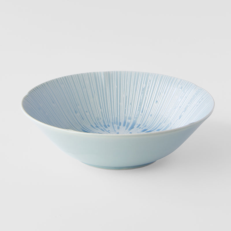 Bowl 21cm Ice Blue Glaze - Image 1