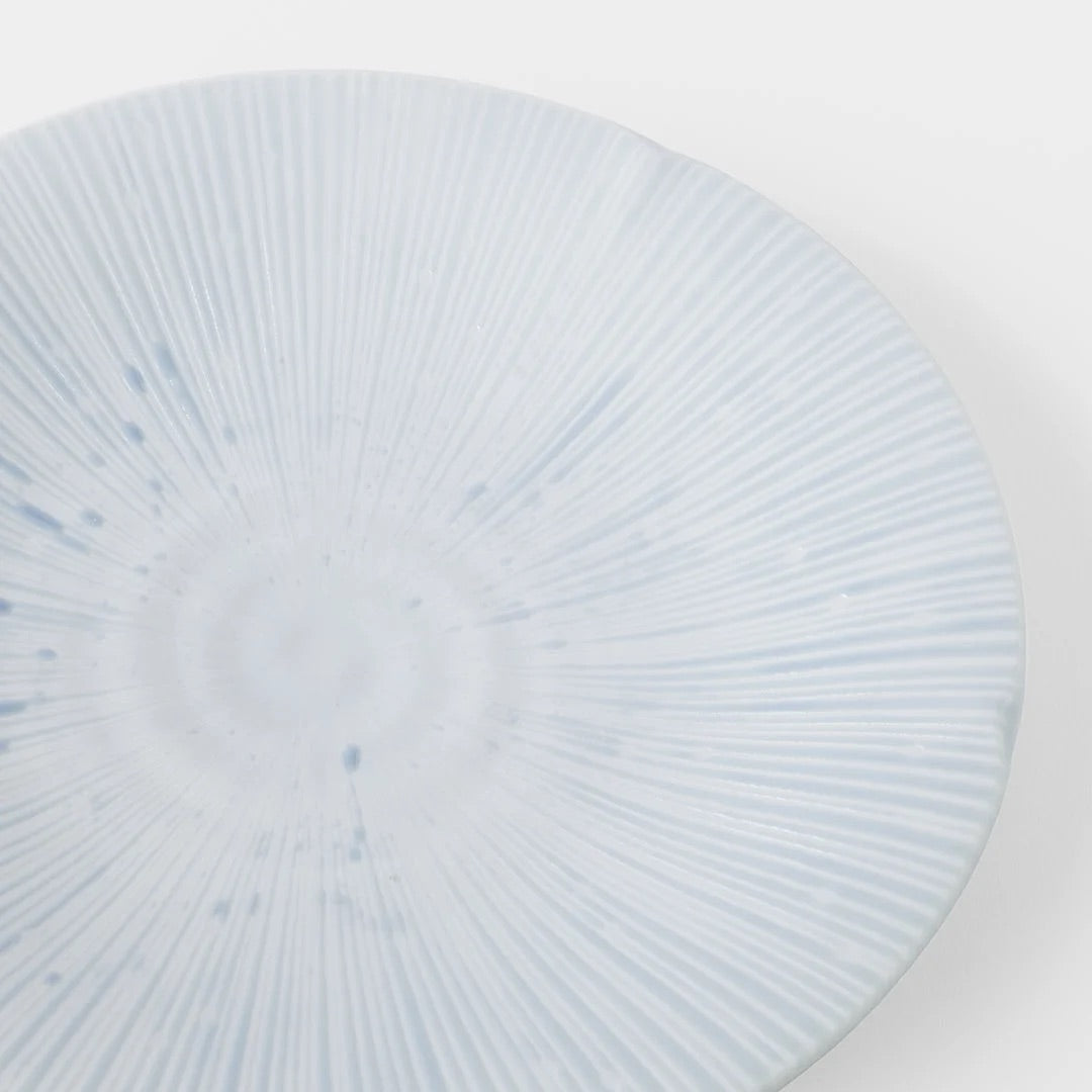 Side Plate 22cm Ice Blue Glaze - Image 2