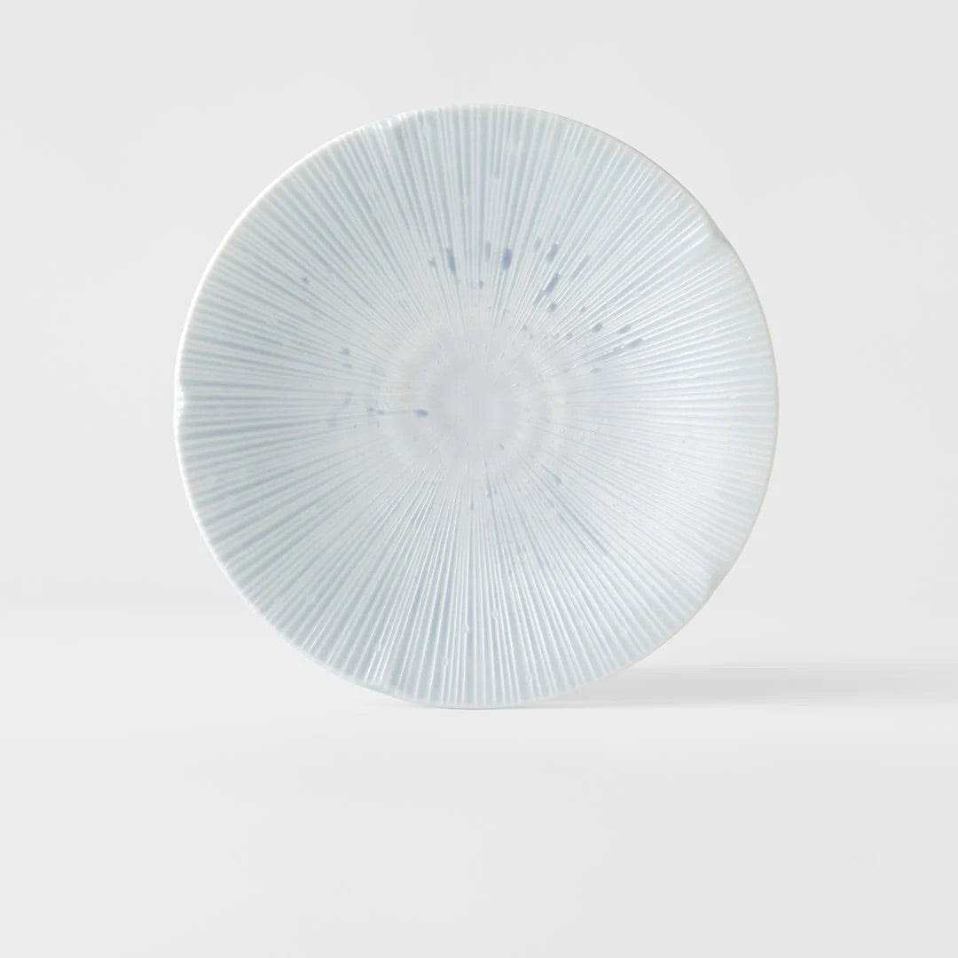 Side Plate 22cm Ice Blue Glaze - Image 4
