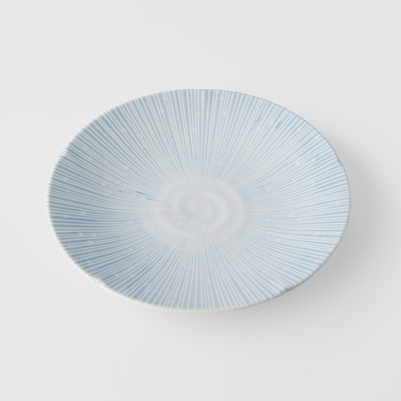 Dinner Plate 24.5cm Ice Blue Glaze - Image 1