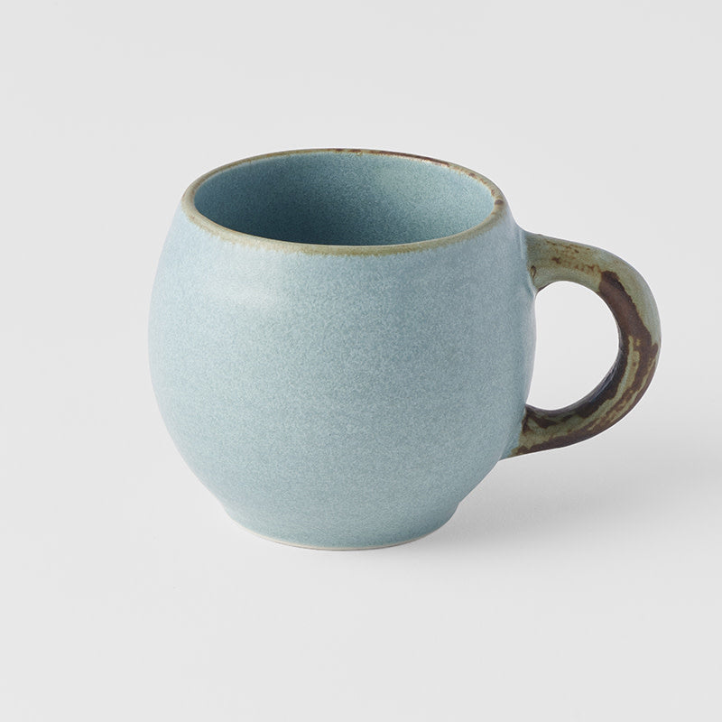 Maru Mug 300ml Sky Blue Glaze - Image 1