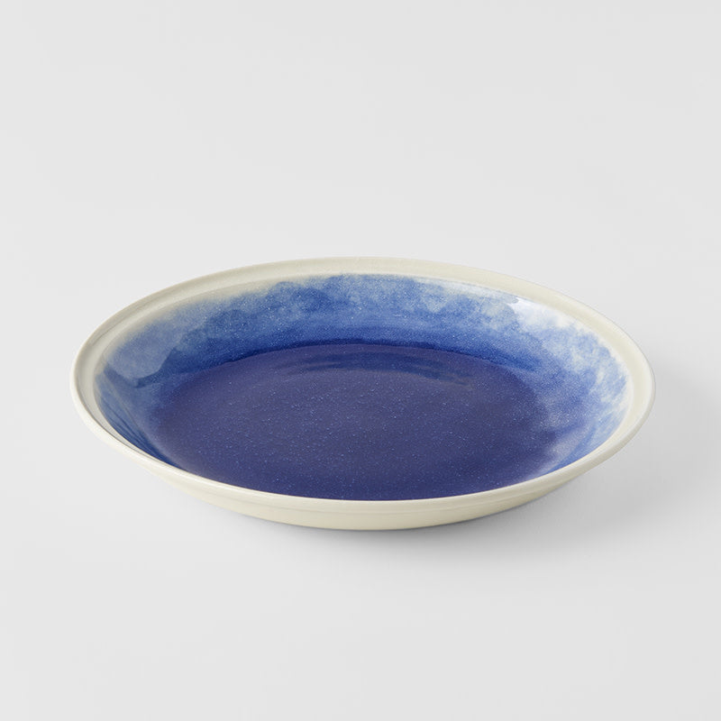 Pasta Bowl 24.5cm Ocean Blue Glaze - Image 1