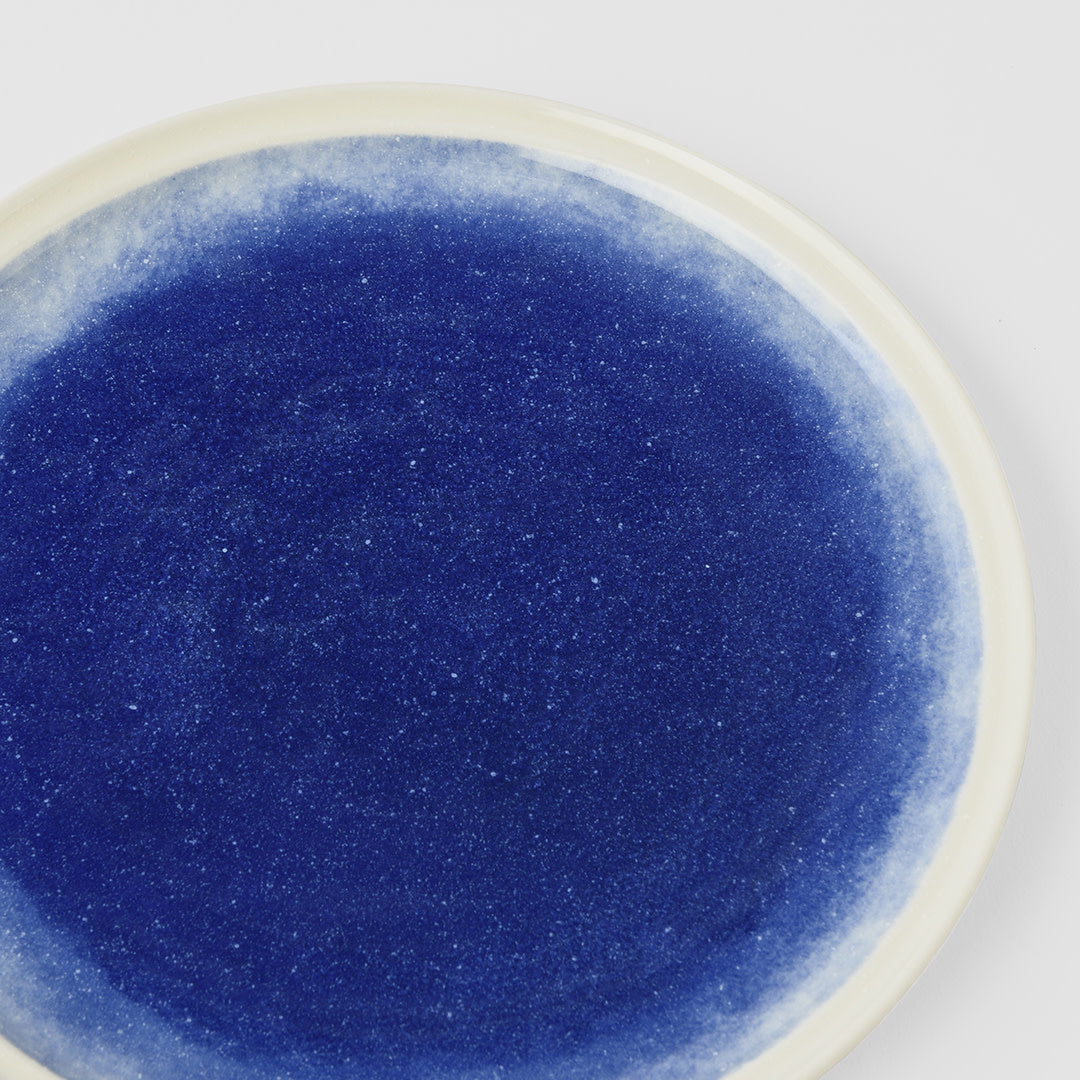 Dinner Plate 23 cm Ocean Blue Glaze - Image 2