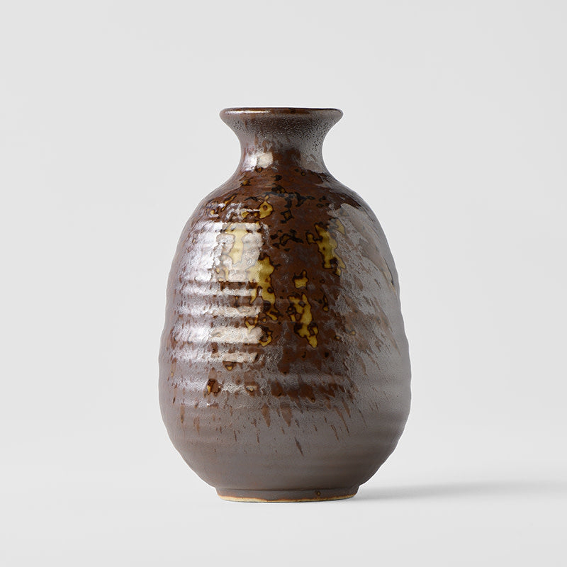 Sake Jug 280ml Brown blend Speckle Glaze - Image 1
