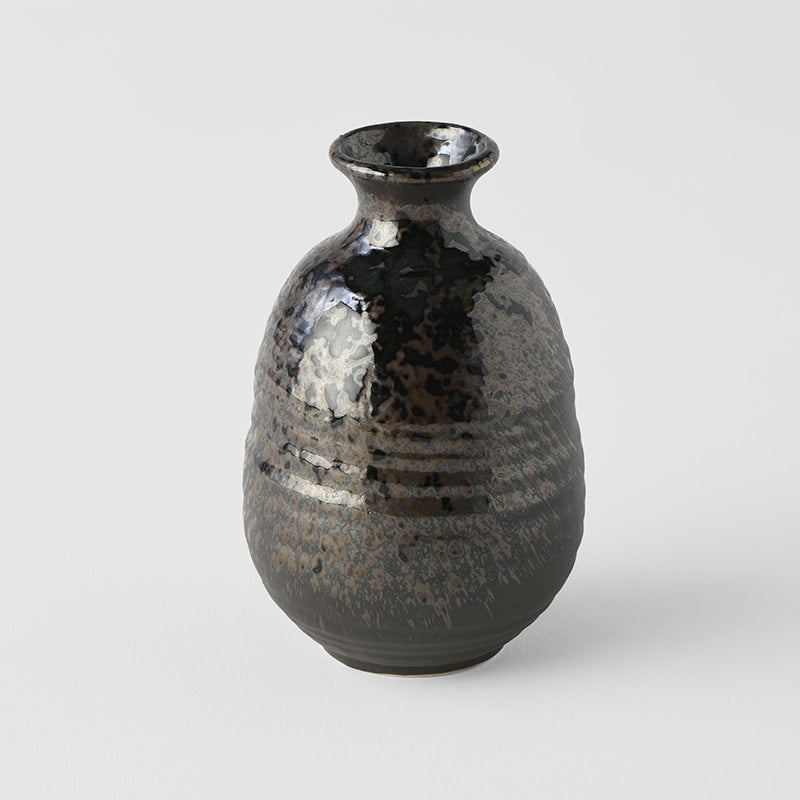Sake Jug 300ml Black Glaze - Image 1