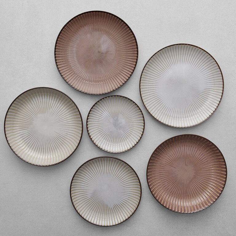 Plate 16cm White Sendan Glaze - Image 3