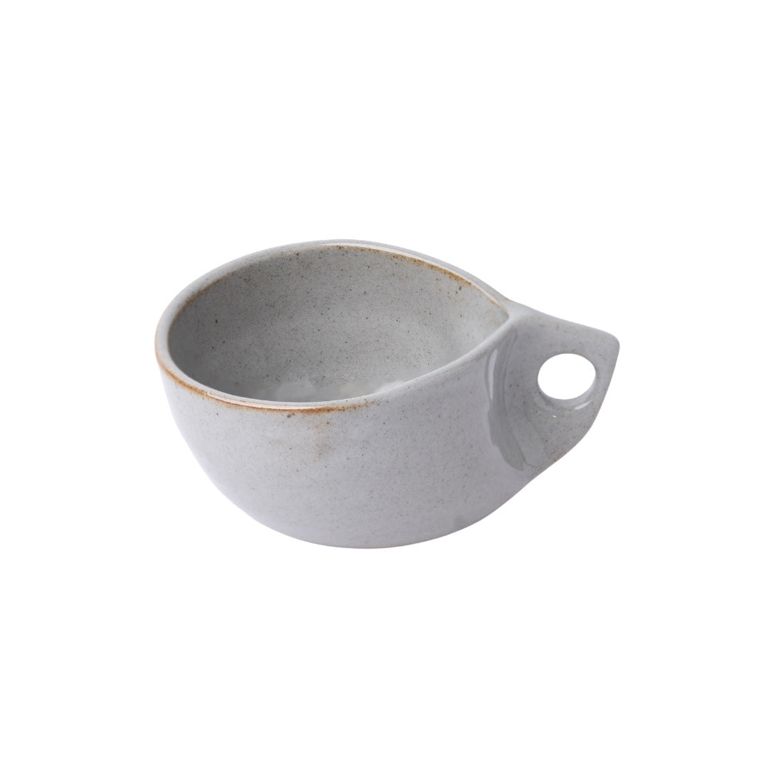Cup 100ml Arc Grey Glaze - Image 2