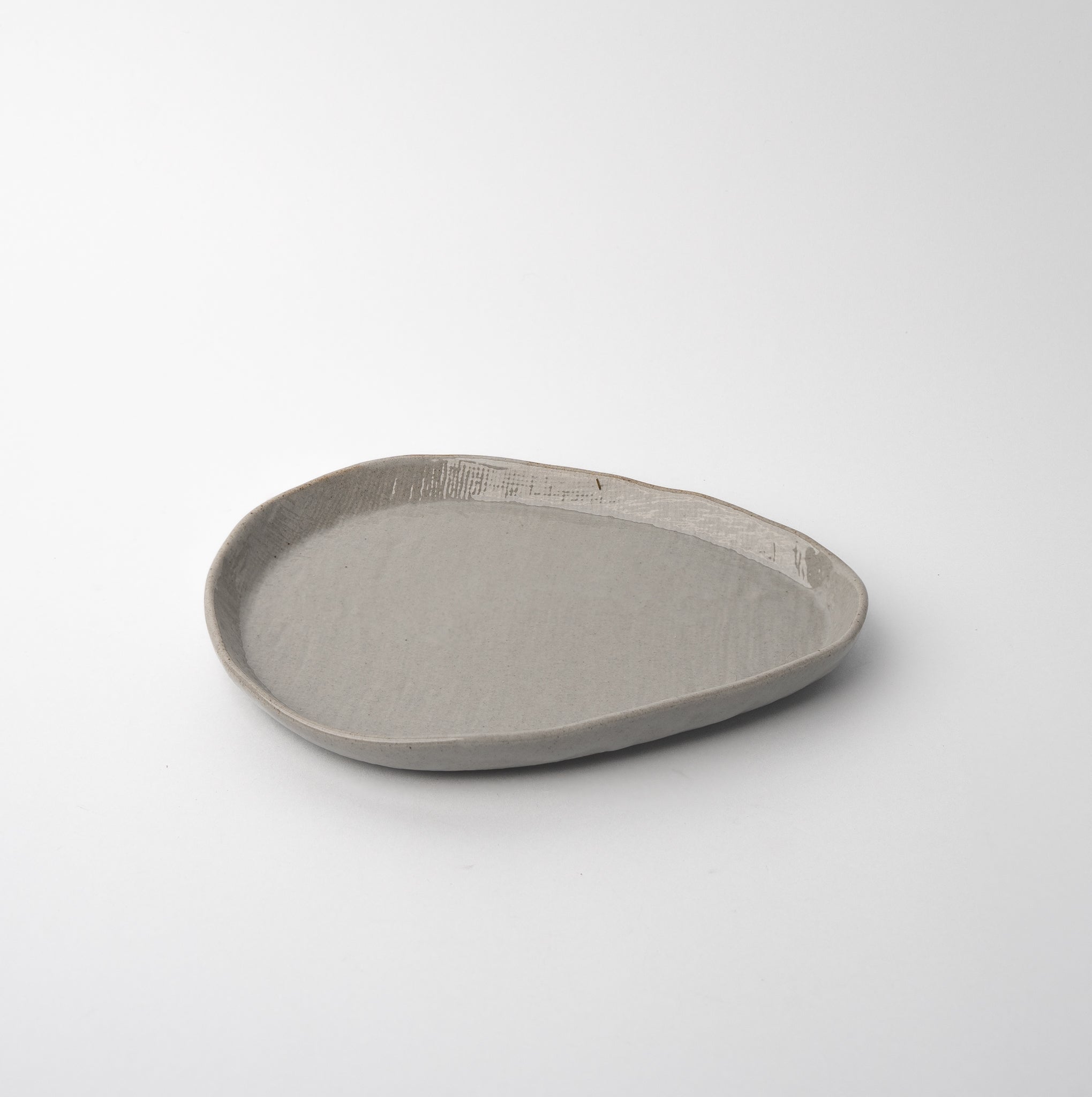 Saucer Arc Grey Glaze - Image 1