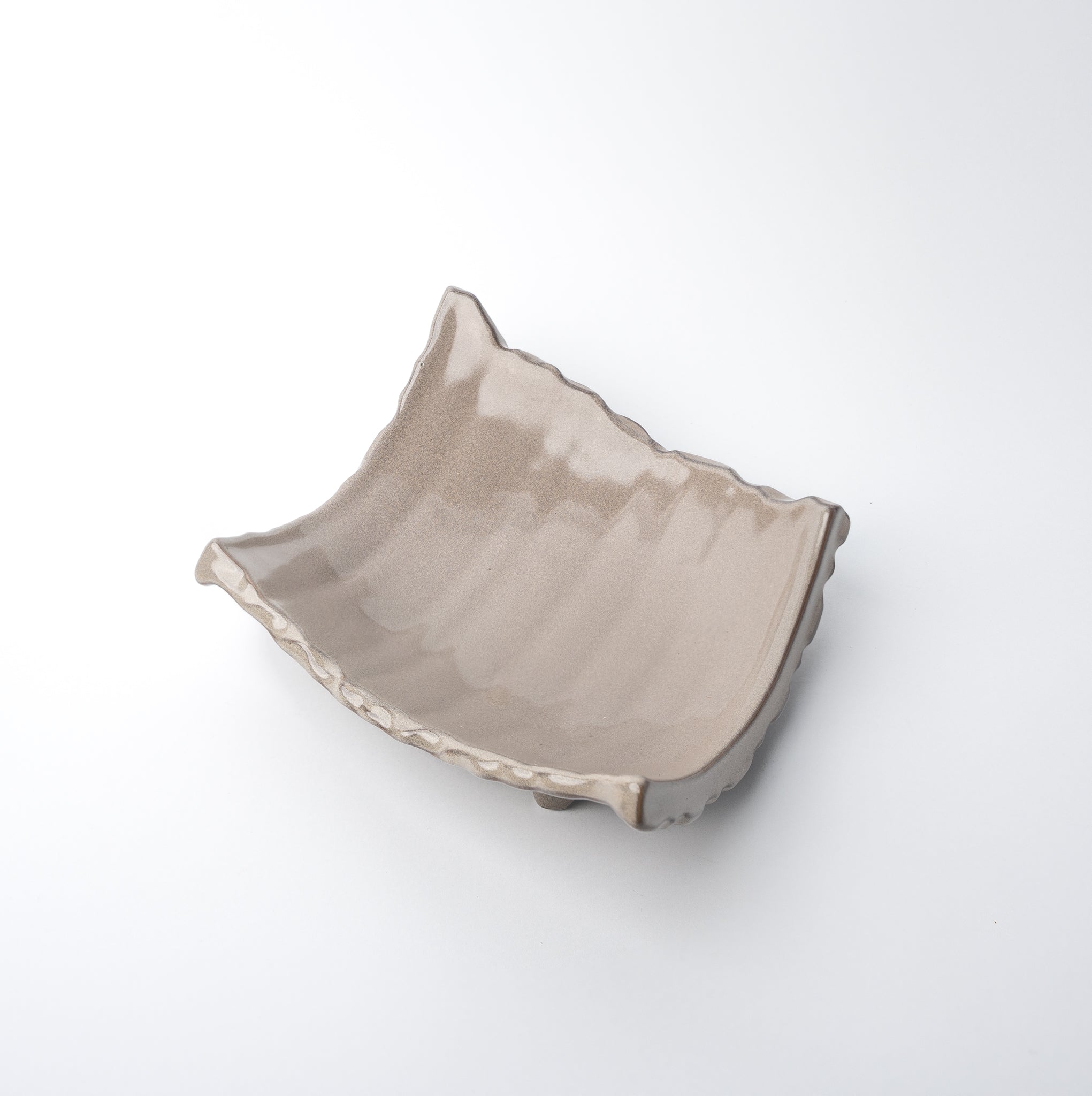 Sushi Plate Swept Side 26cm Dune Glaze - Image 2