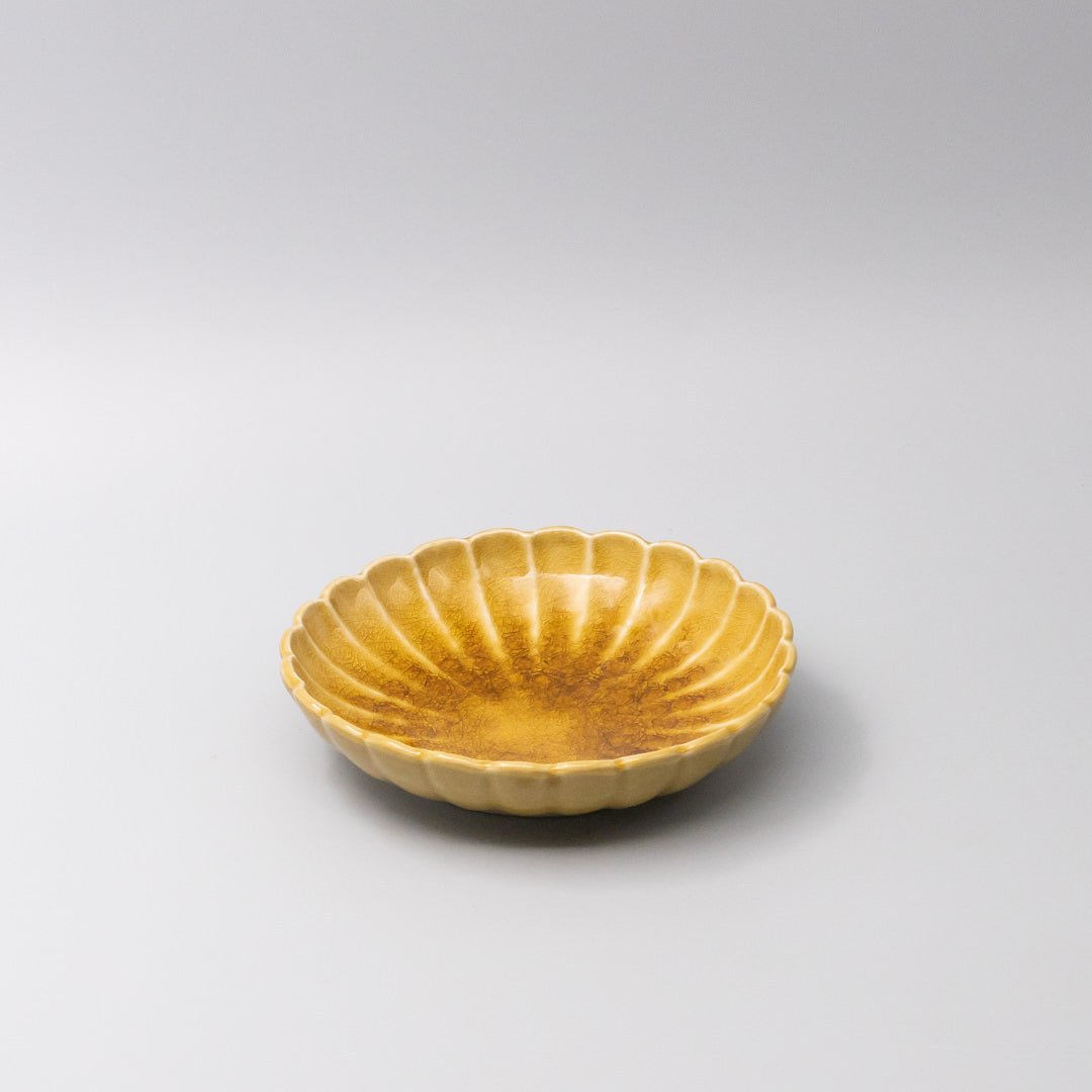 Bowl 19cm Amane Amber Glaze - Image 1