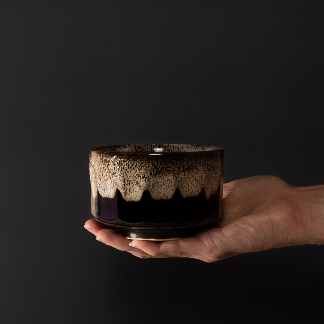Matcha Tea Bowl 11cm Mocha Brown - Image 1