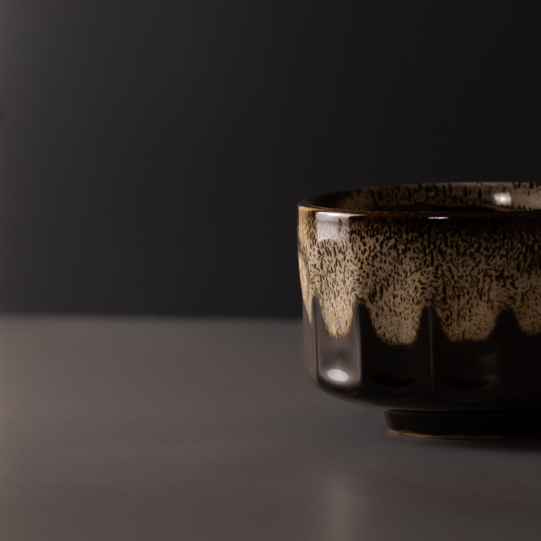 Matcha Tea Bowl 11cm Mocha Brown - Image 2