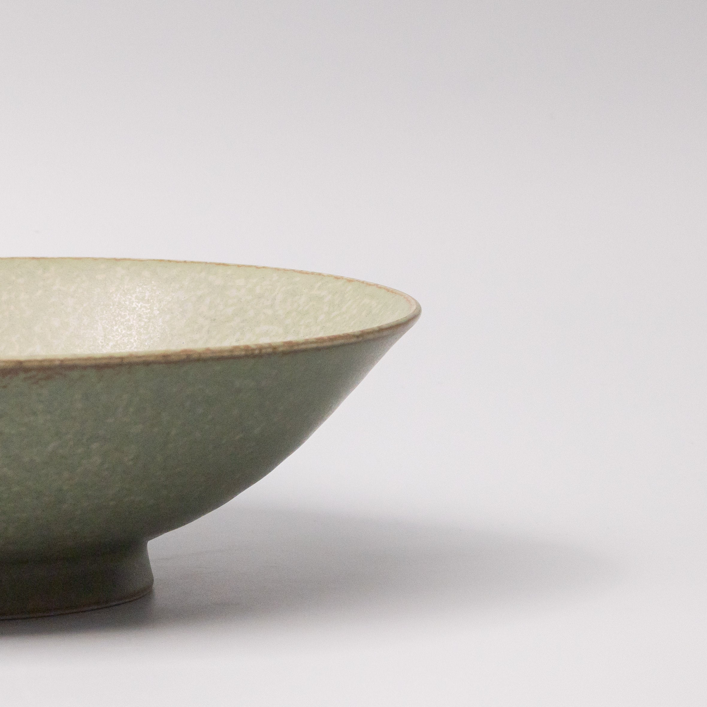 Ramen Bowl 25cm Green Fade Glaze - Image 2
