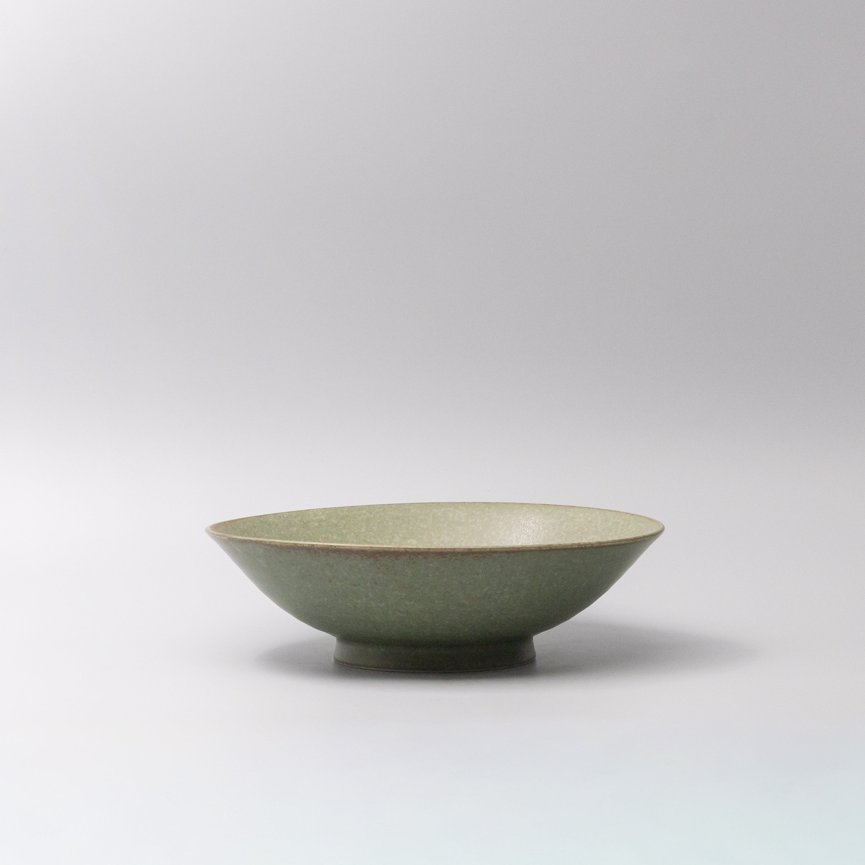 Ramen Bowl 25cm Green Fade Glaze - Image 3