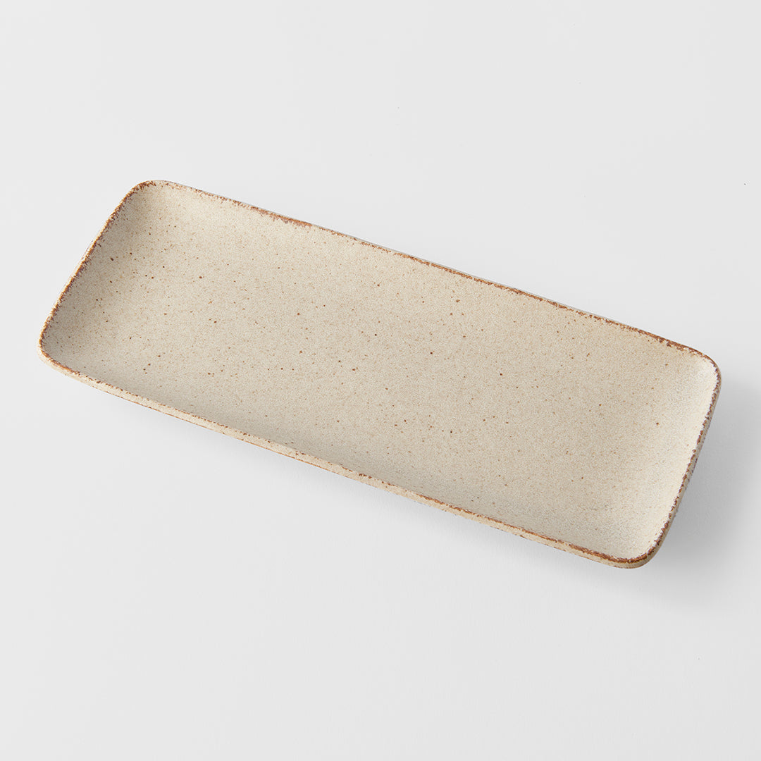 Sashimi Plate 29cm Sand Fade Glaze - Image 1
