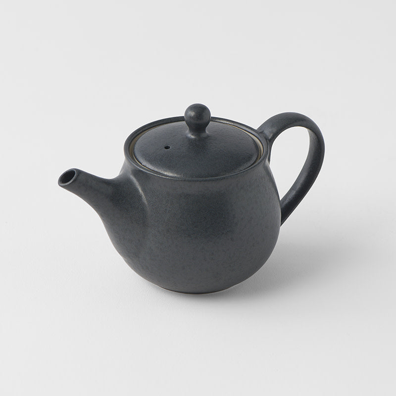 Teapot 400ml Matte Black Glaze - Image 3