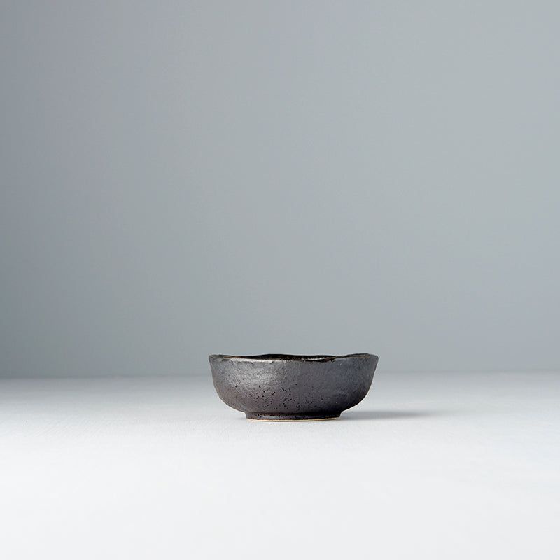 Sauce Bowl 8cm Black Mingei Glaze - Image 4