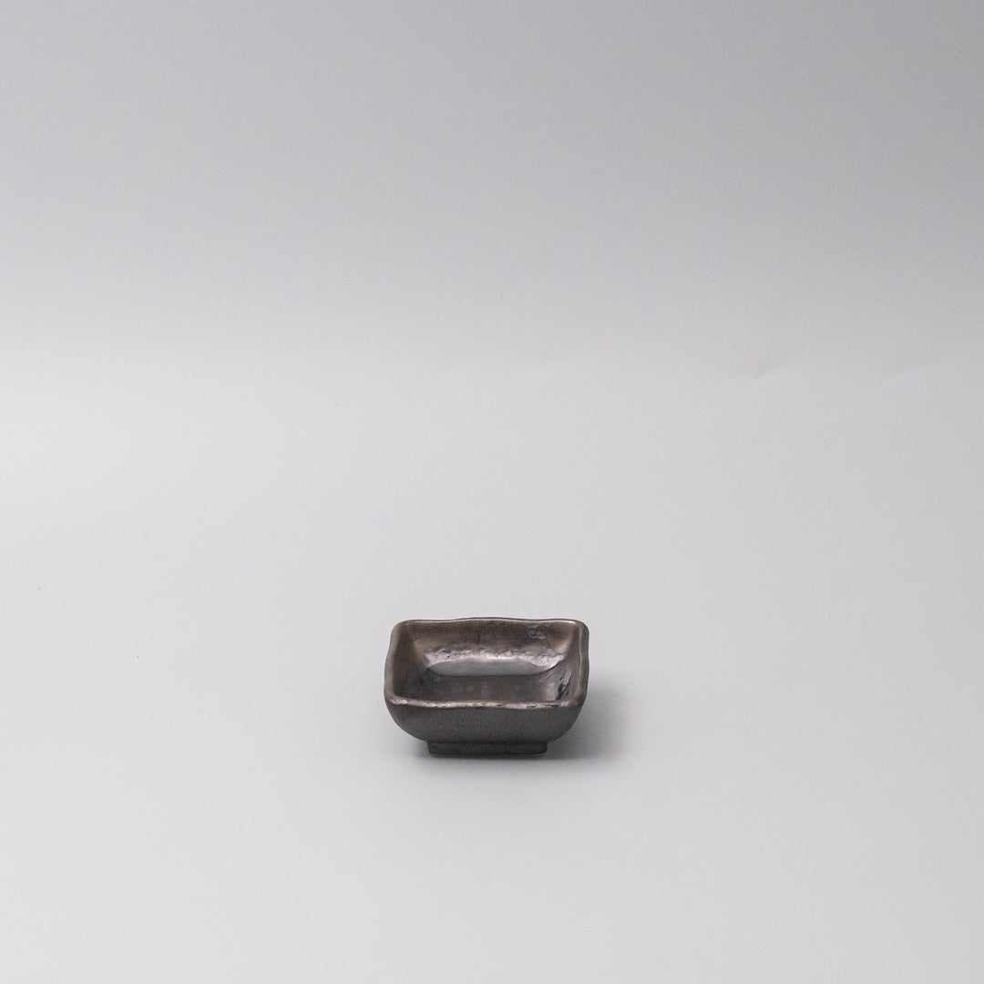 Sauce Dish 7cm Gloss Black Glaze - Image 1