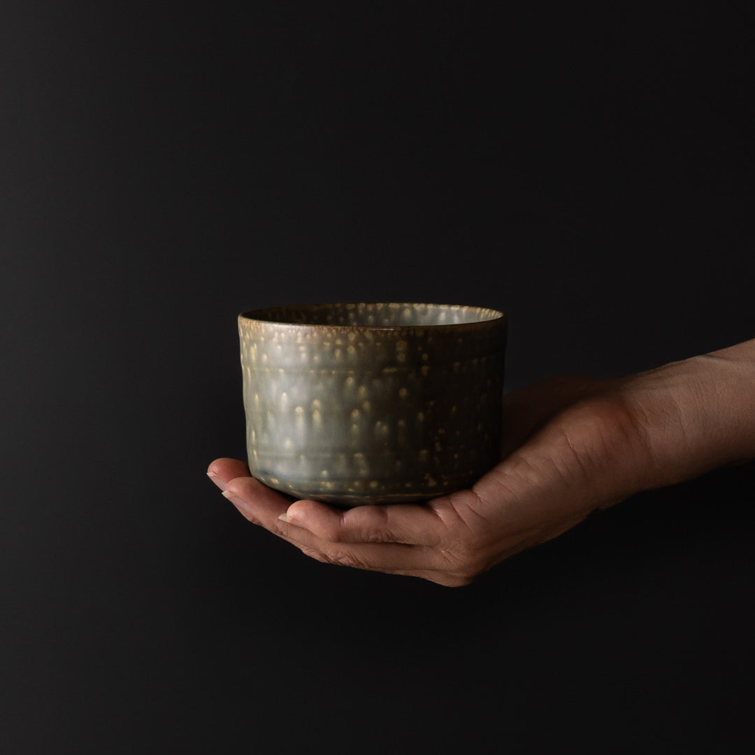Matcha Tea Bowl 10cm Cypress - Image 1